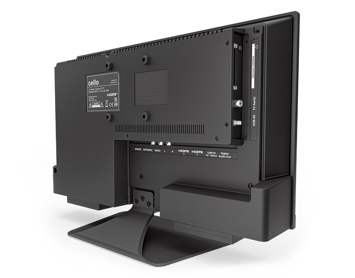 19″ Smart WebOS 12-Volt Traveller TV with Perfect Pitch Sound (IT)