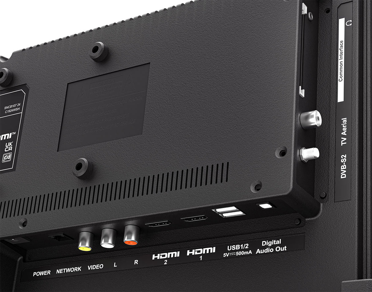 19″ Smart WebOS LED-Fernseher mit Freeview Play und Perfect Pitch Sound