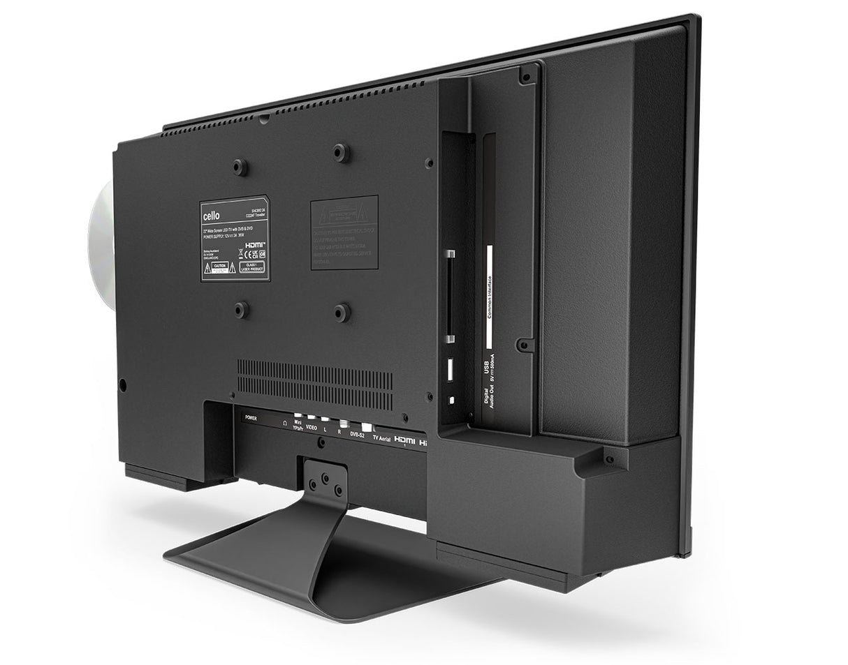 Téléviseur Full HD 12 volts Traveler de 22 pouces avec lecteur DVD et tuner satellite