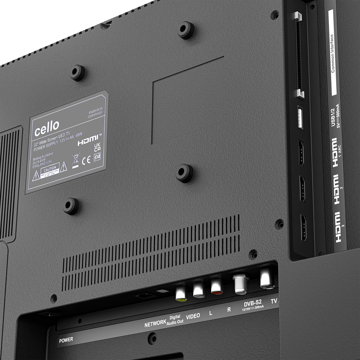 22 inch VOYAGER Smart Samsung Plus TV with built-in 5G Wi-Fi ROUTER