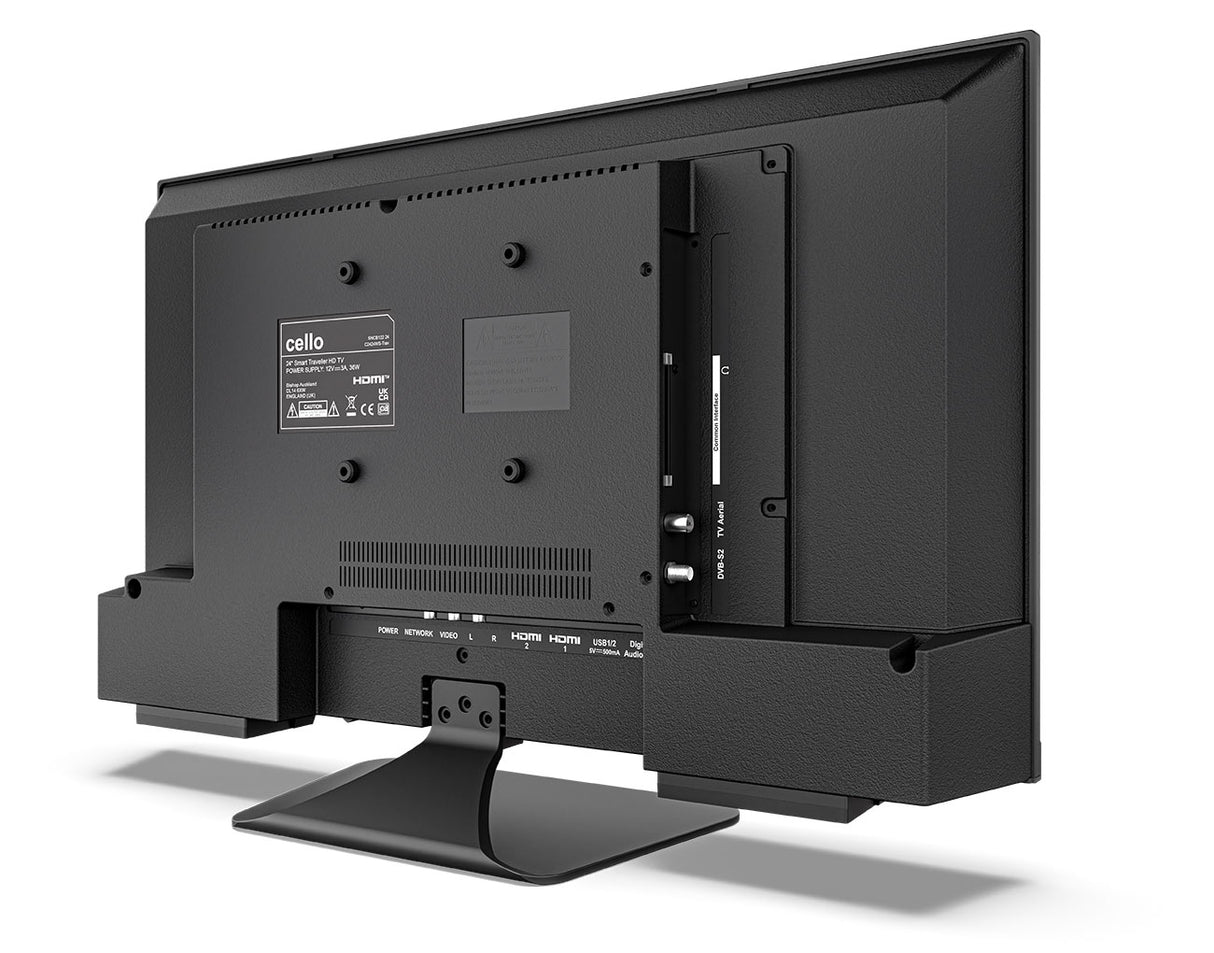 24″ Smart WebOS TV & DVD 12-Volt Traveller TV mit Freeview Play