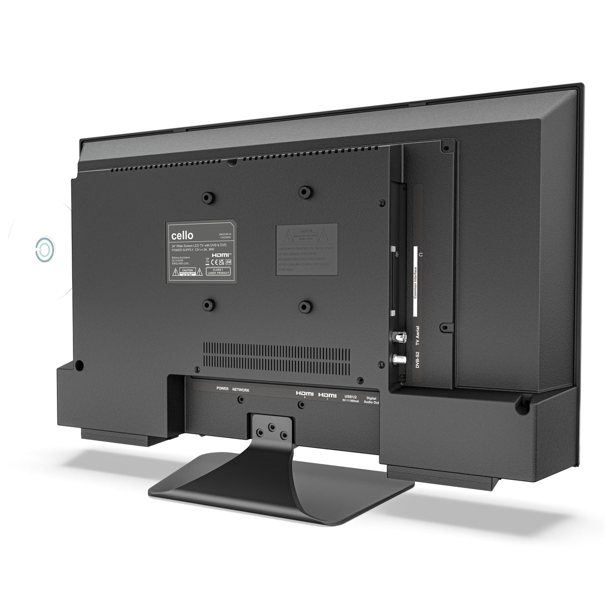 24″ Smart WebOS TV & DVD 12-Volt Traveller TV mit Freeview Play