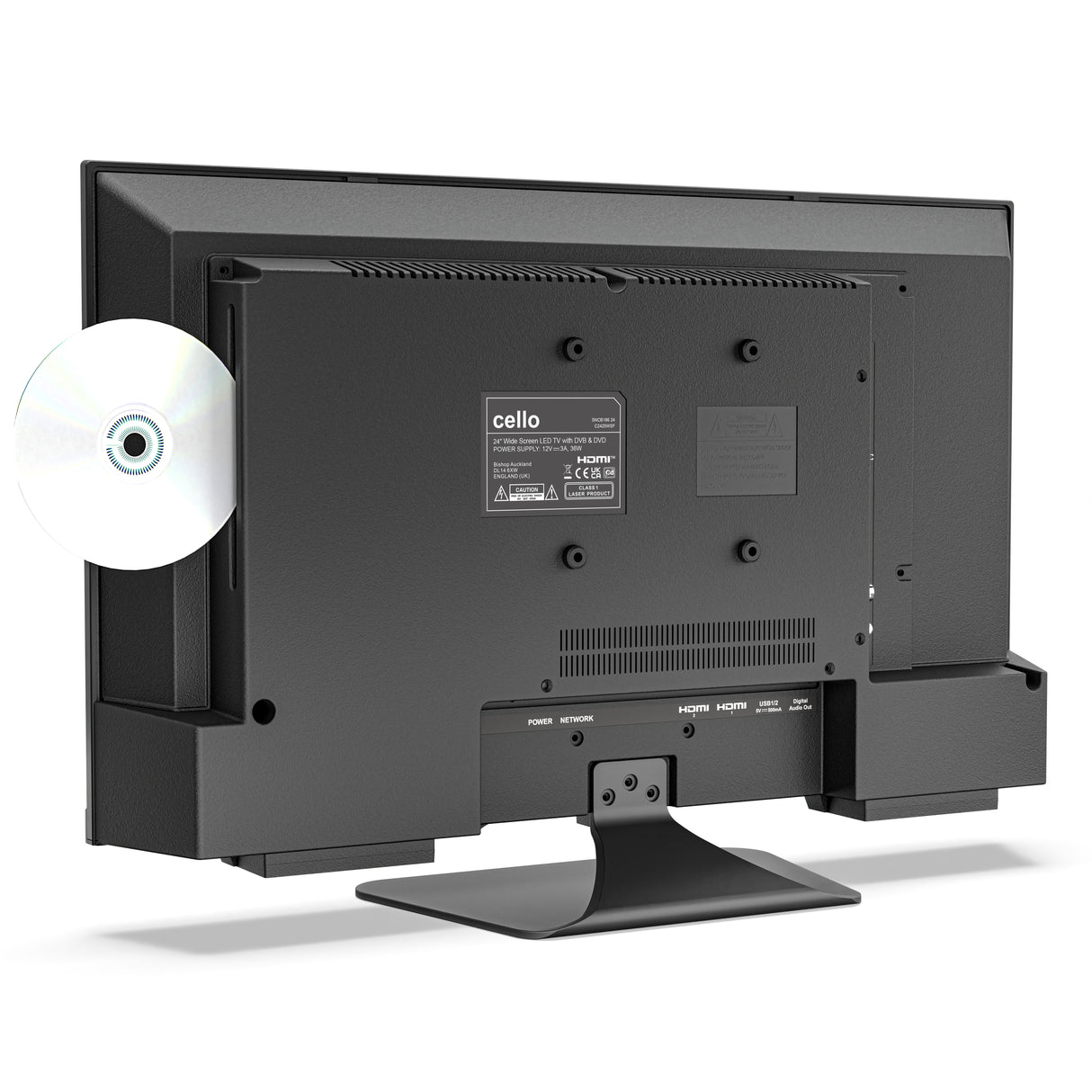 24″ Smart WebOS TV & DVD 12-Volt Traveller TV mit Freeview Play