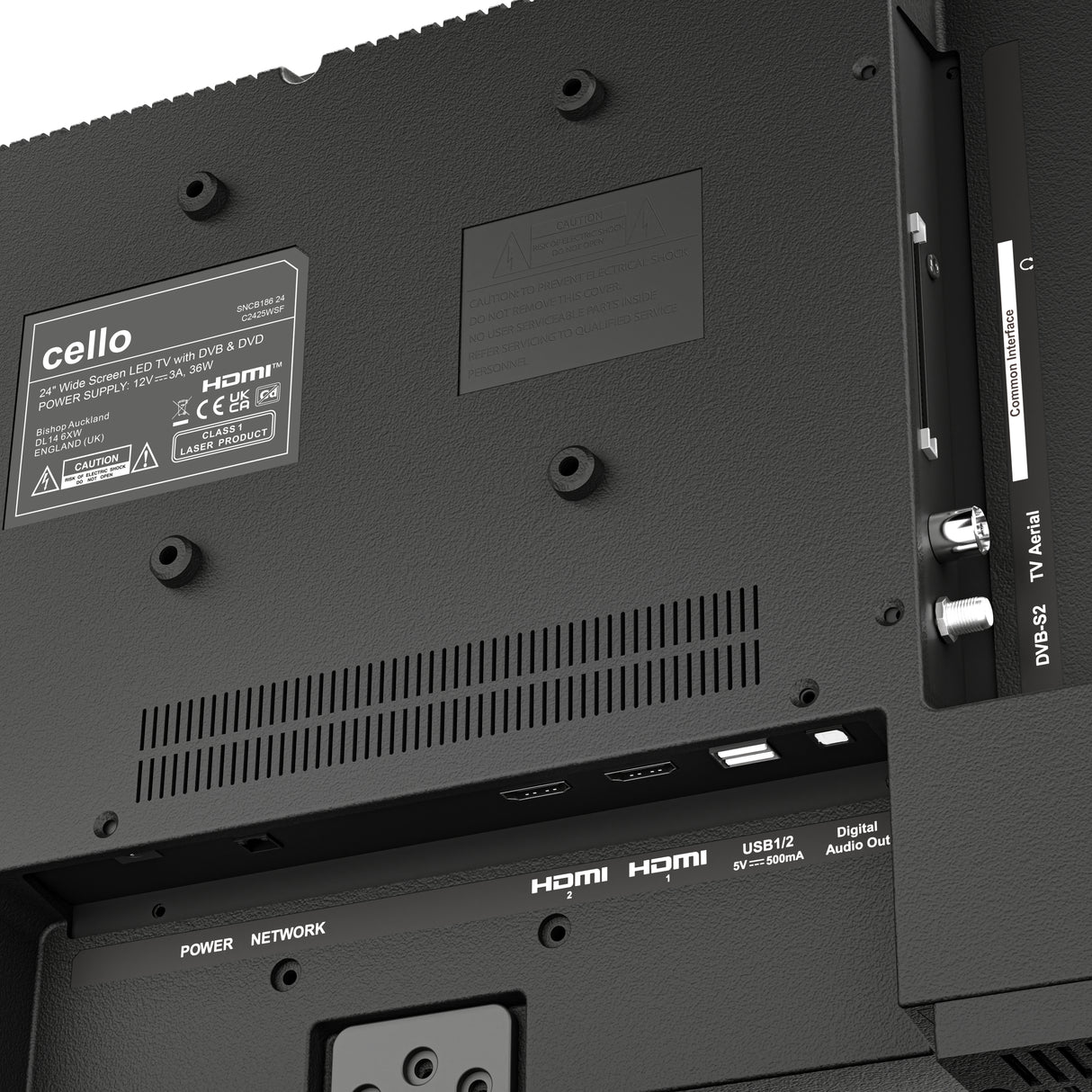 24″ Smart WebOS TV & DVD 12-Volt Traveller TV mit Freeview Play