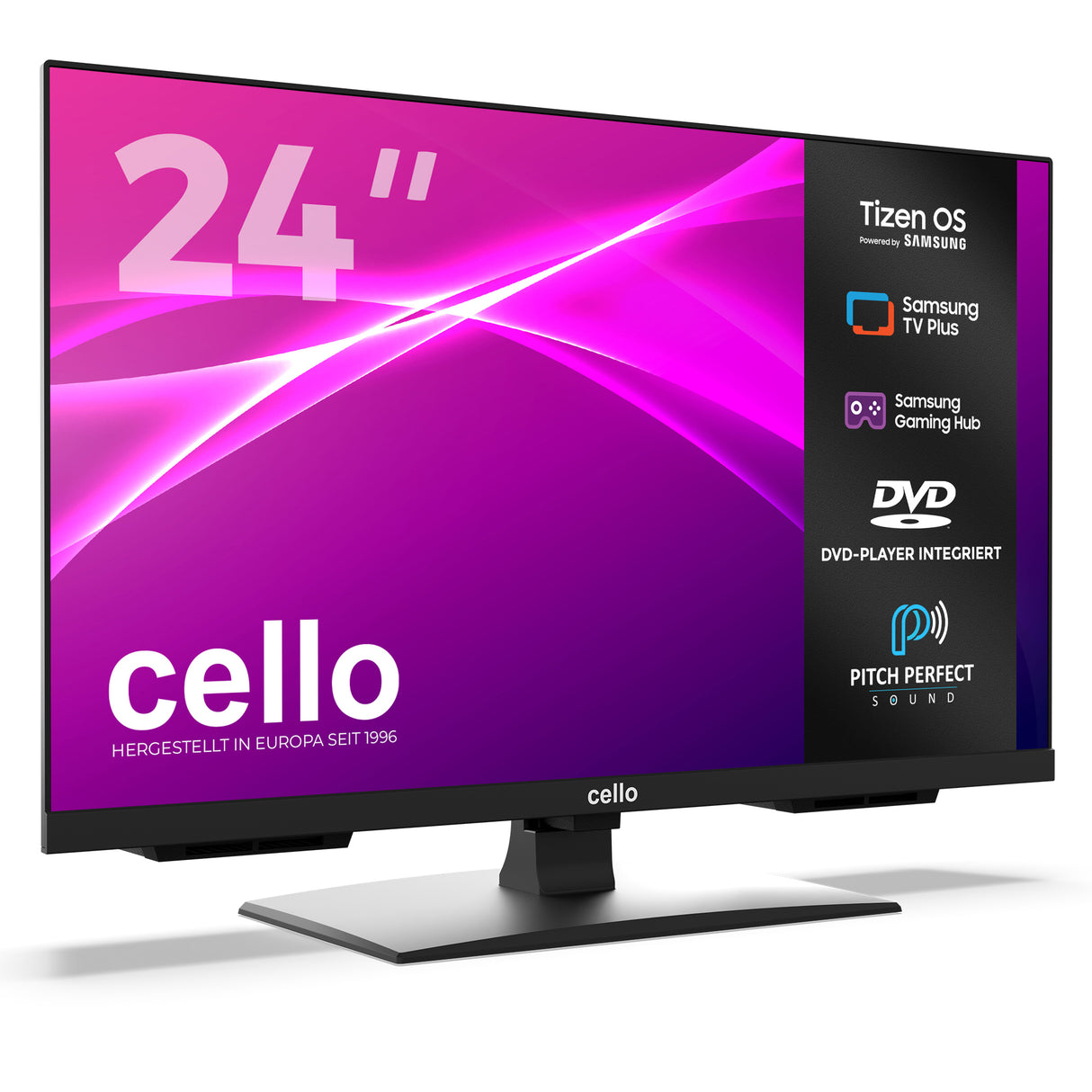 24 Zoll Smart Samsung Plus TV mit DVD-Player (DE)