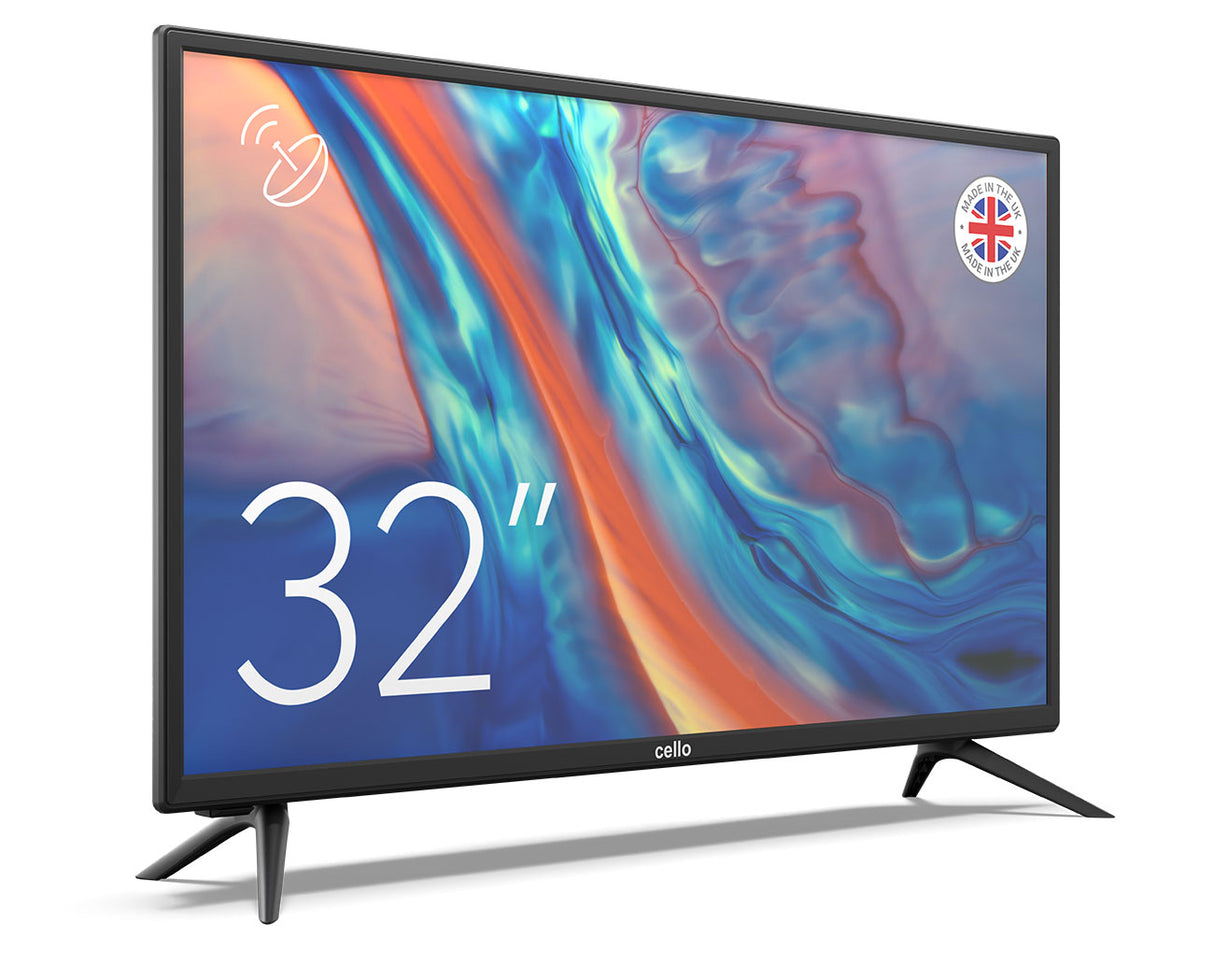 32-Zoll-HD-Ready-LED-Digitalfernseher mit integriertem Freeview T2 HD