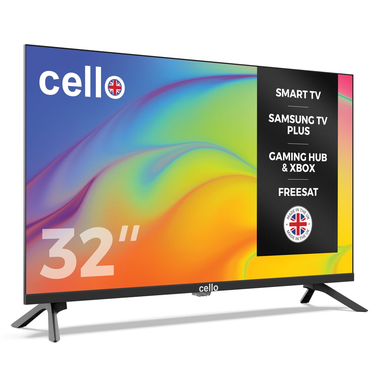 32 inch Smart Samsung Plus TV with Frameless Bezel