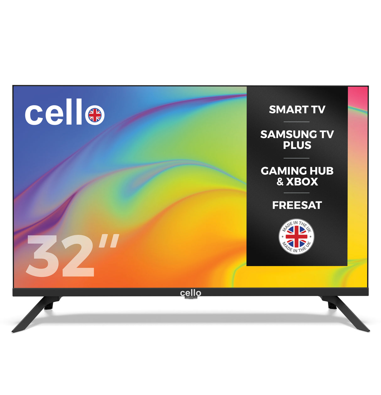 32 inch Smart Samsung Plus TV with Frameless Bezel