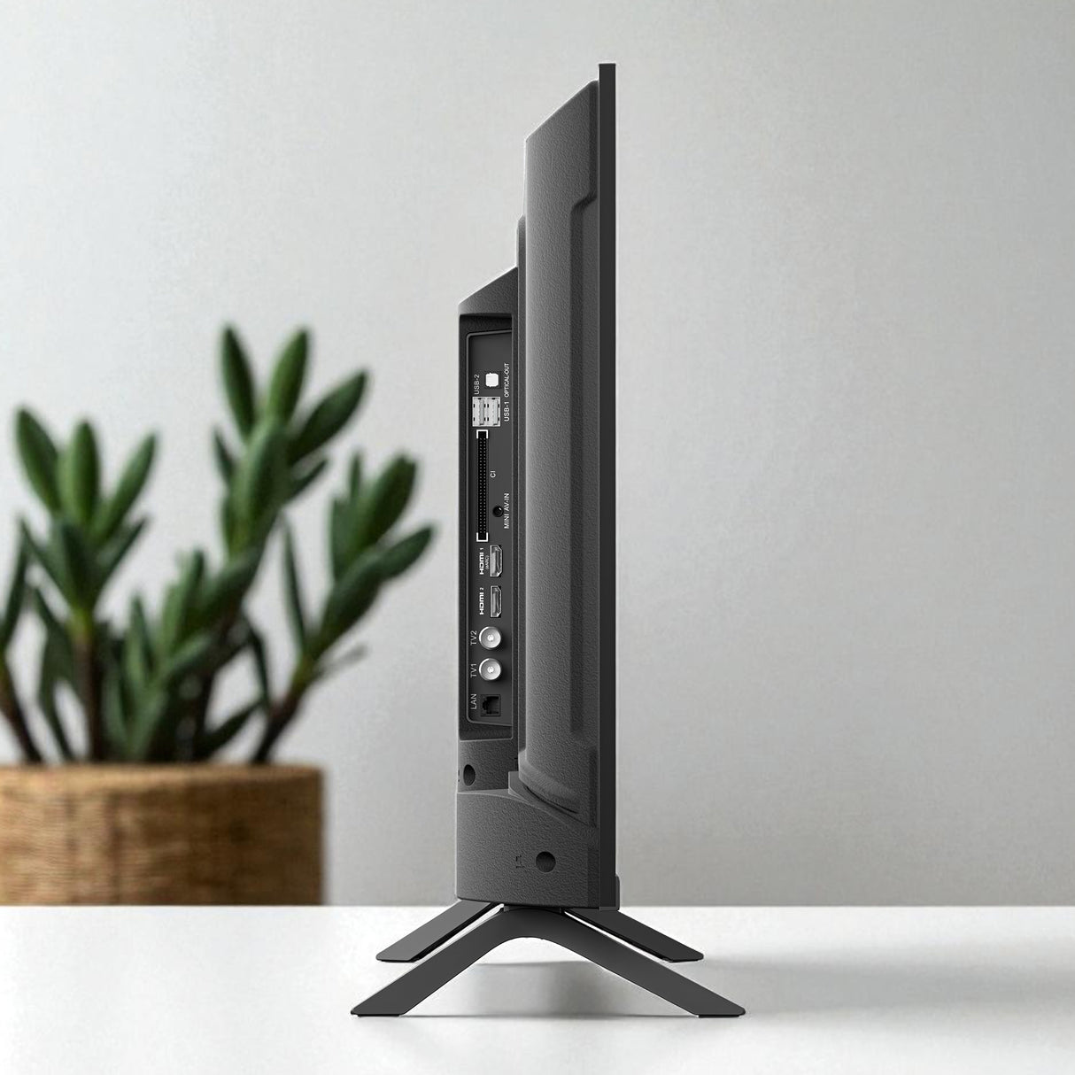 32 inch Smart Samsung Plus TV with Frameless Bezel