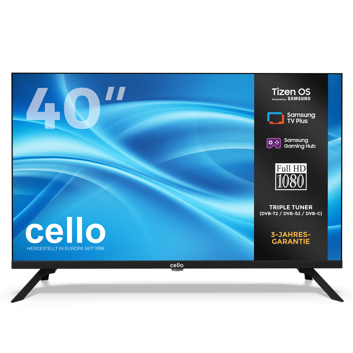 40" Smart Samsung Plus Full HD-Fernseher mit rahmenlosem Display (DE)