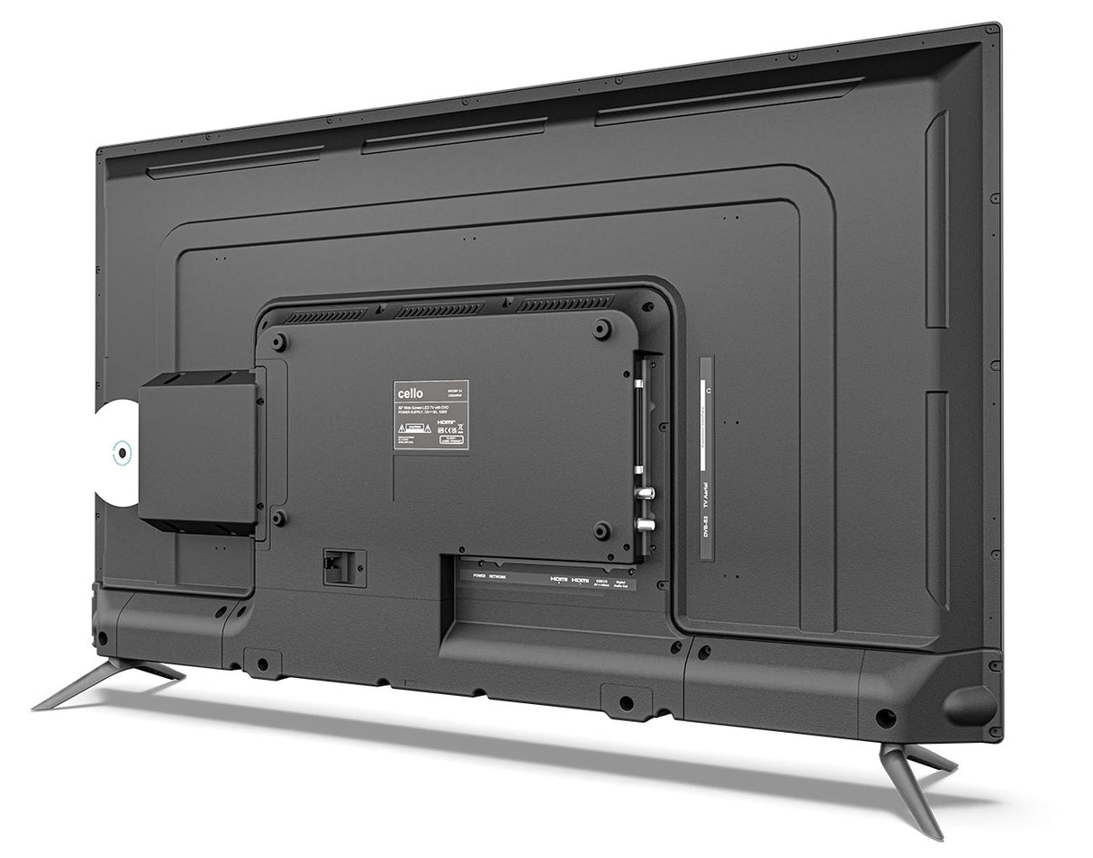 50-Zoll-Smart-WebOS-Fernseher mit integriertem DVD-Player und Freeview Play