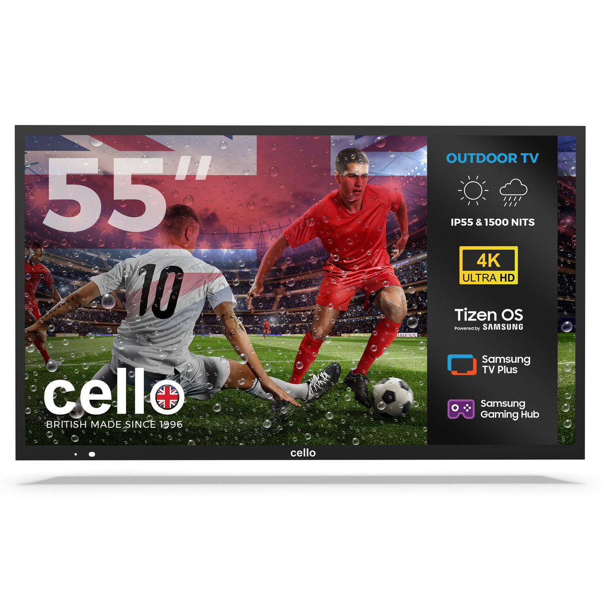 55 inch 4K UHD Smart Samsung Plus Outdoor TV