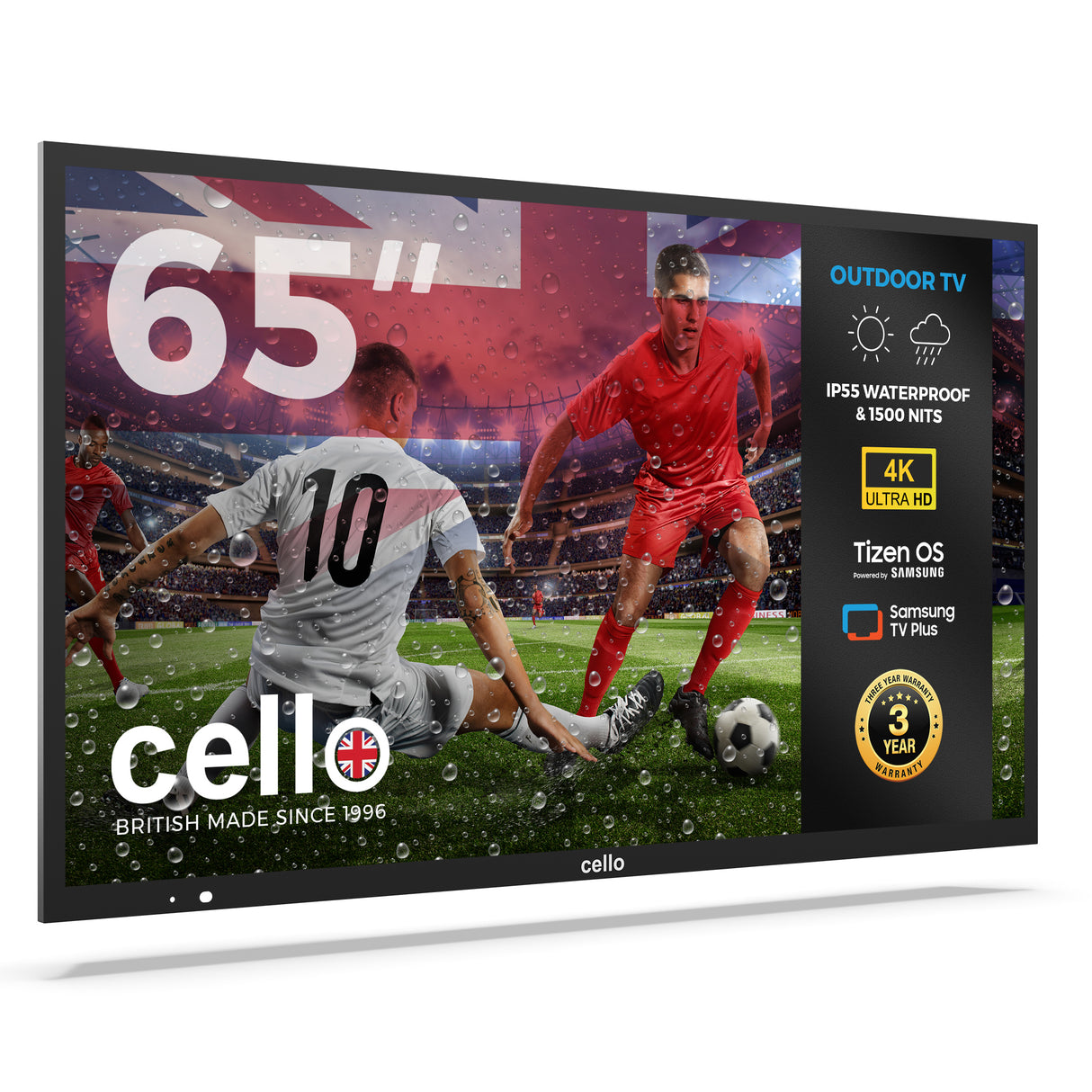 65 inch 4K UHD Smart Samsung Plus Outdoor TV