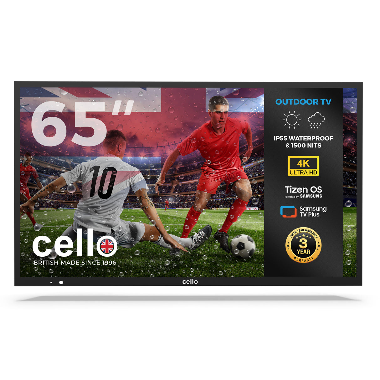 65 inch 4K UHD Smart Samsung Plus Outdoor TV