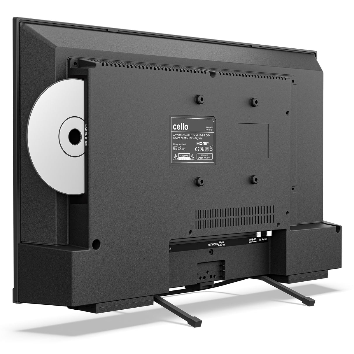 22 inch Smart Samsung Plus 12-Volt Traveller TV with DVD Player