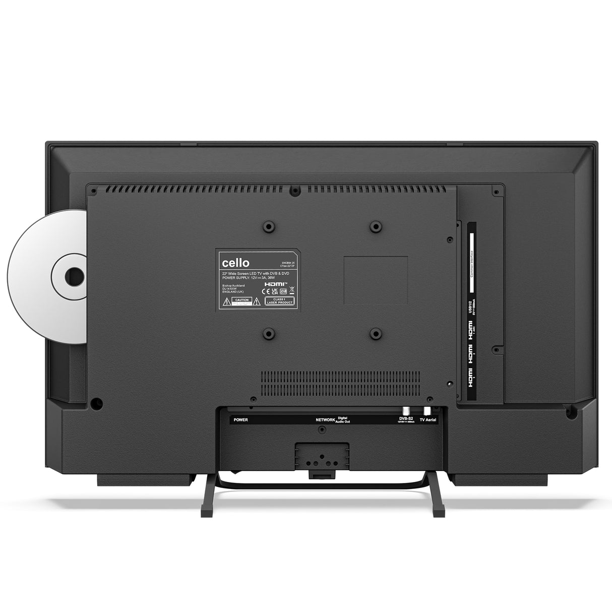 22 inch Smart Samsung Plus 12-Volt Traveller TV with DVD Player