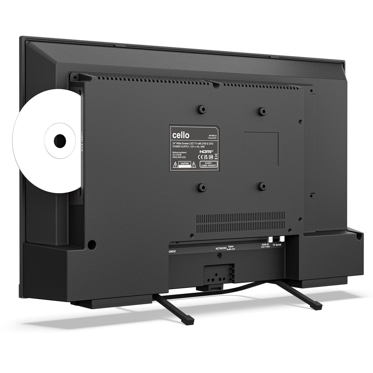 24 inch Smart Samsung Plus 12-Volt Traveller TV with DVD Player