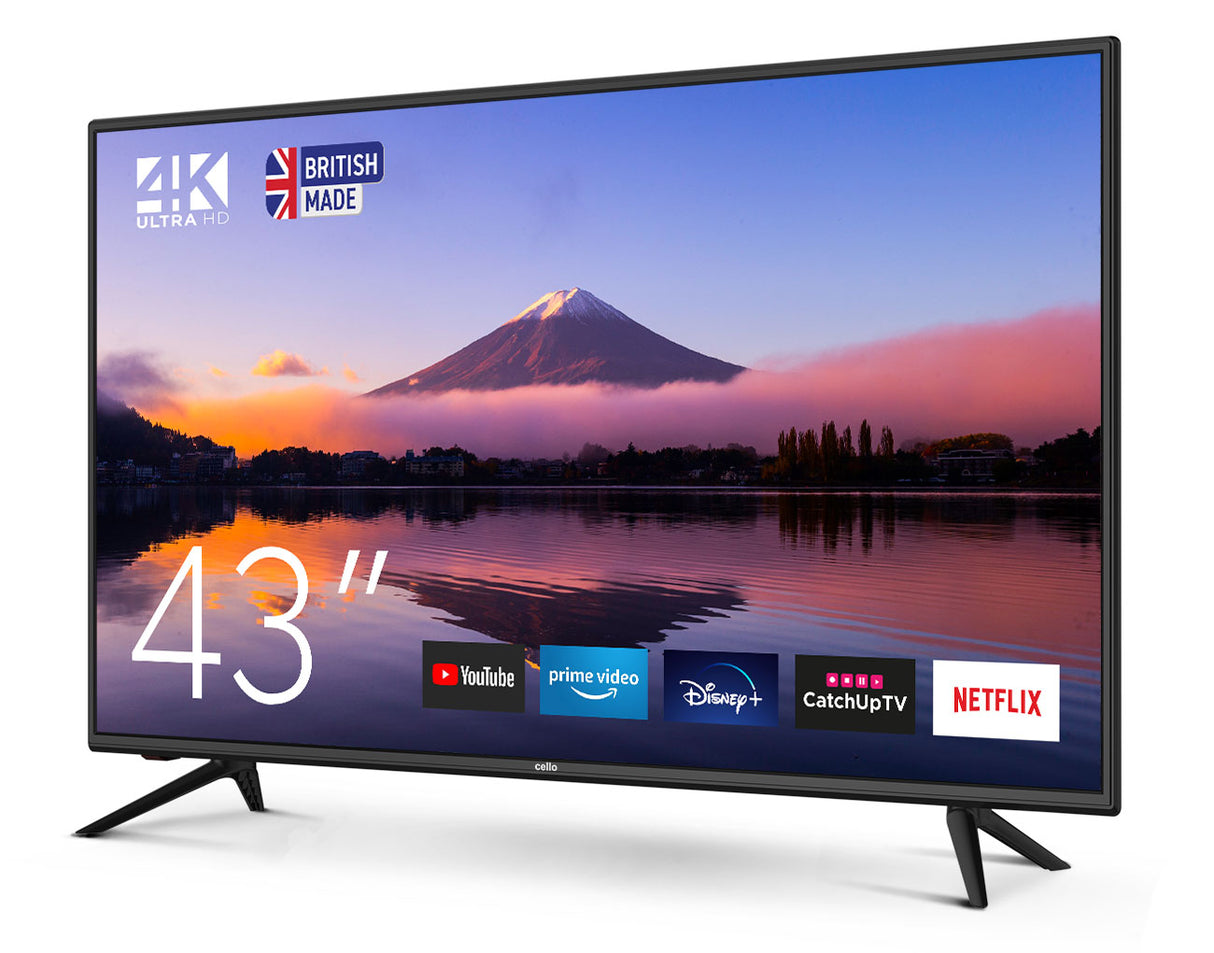 SPECIAL PURCHASE - 43" 4K Ultra HD Smart TV with built-in Wi-Fi