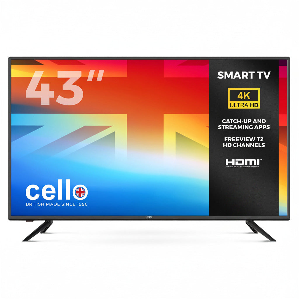 SPECIAL PURCHASE - 43" 4K Ultra HD Smart TV with built-in Wi-Fi
