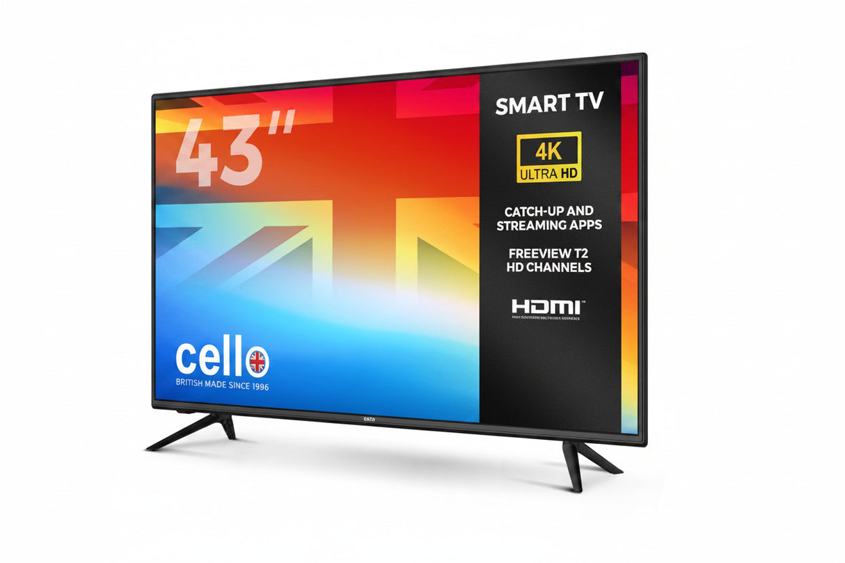 SPECIAL PURCHASE - 43" 4K Ultra HD Smart TV with built-in Wi-Fi
