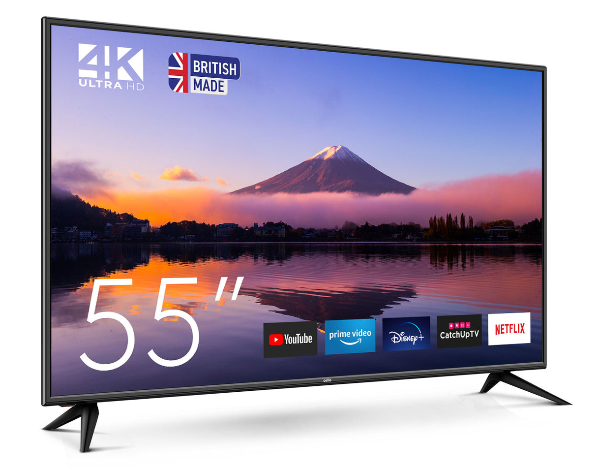 SPECIAL PURCHASE - 55" 4K Ultra HD Smart TV with built-in Wi-Fi