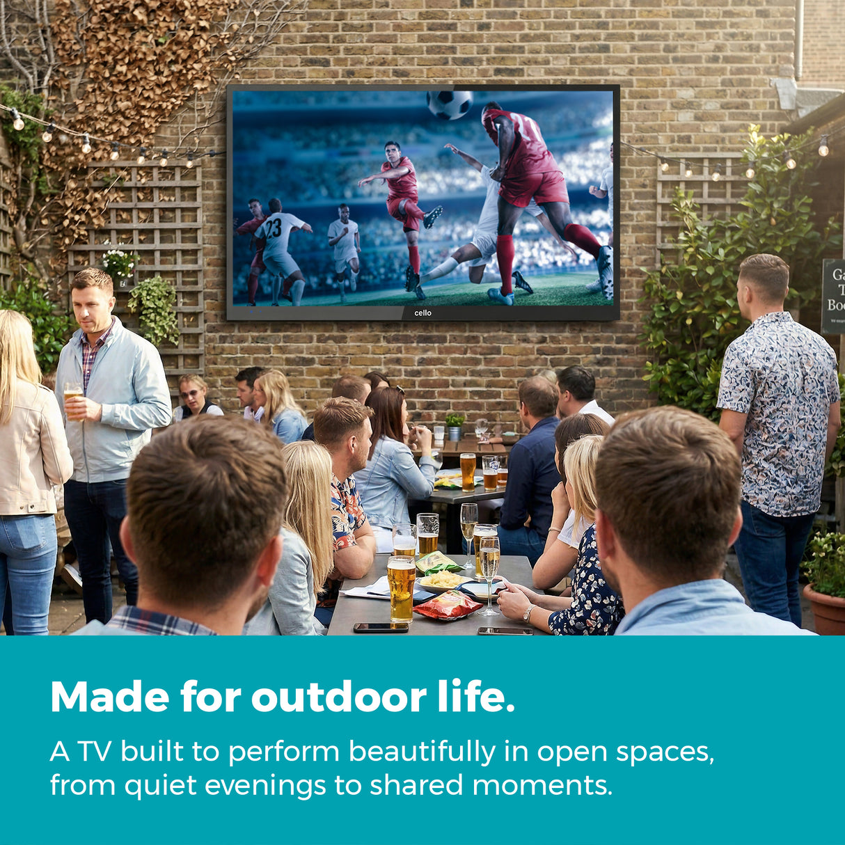 65 inch 4K UHD Smart Samsung Plus Outdoor TV
