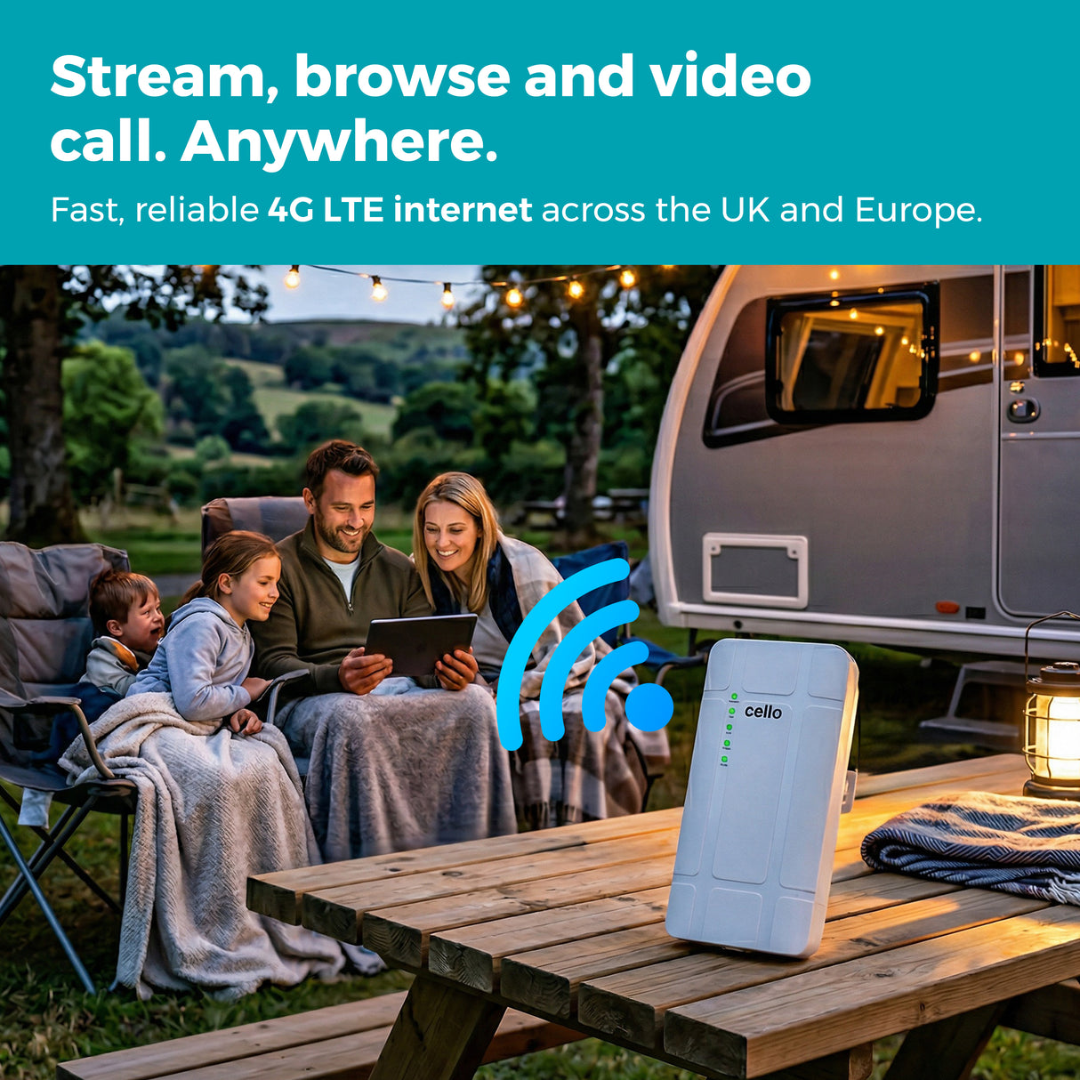 4G LTE Wi-Fi OUTDOOR ROUTER