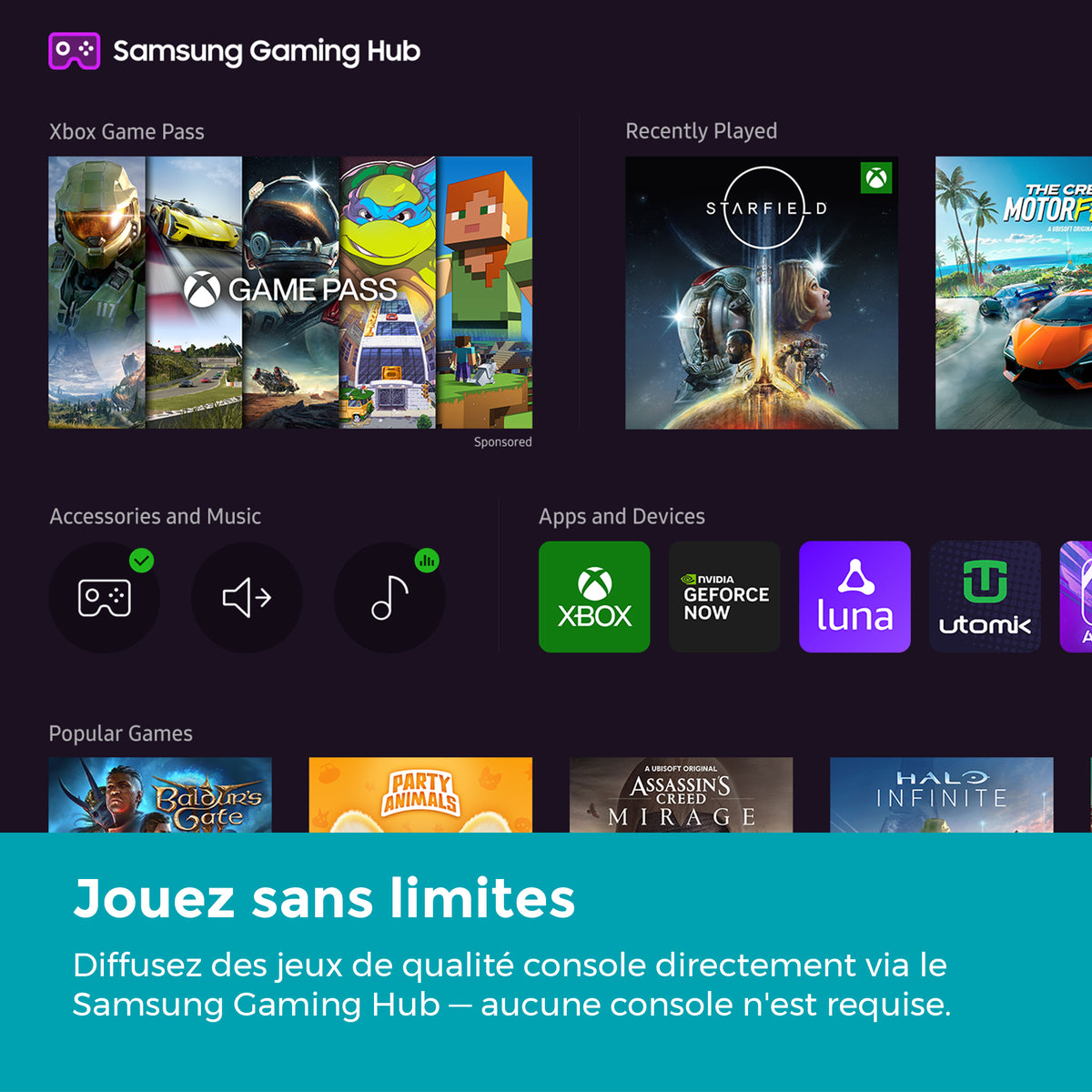 Téléviseur intelligent 12 volts 24 pouces pour voyageurs avec lecteur DVD (FR)