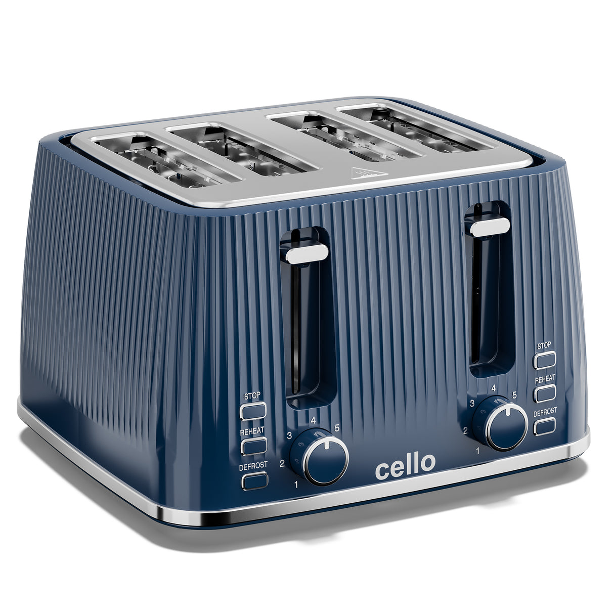Textured 4 Slice Toaster