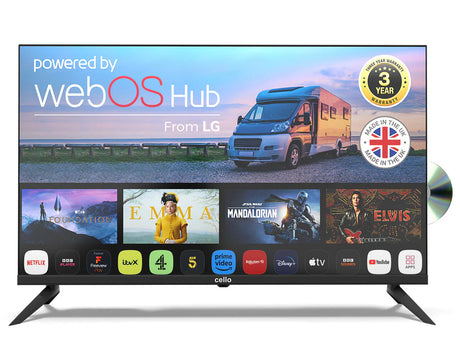 In what circumstances might you buy a traveler TV for camping in the UK?