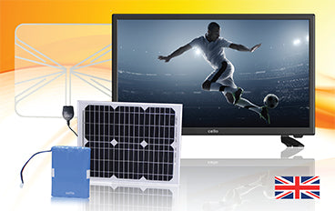 The world’s first solar powered TV