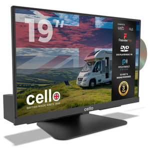 19″ C1924WSF-TRAV Smart WebOS 12-Volt TV with DVD & Perfect Pitch Sound