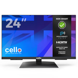 24” LED Digital TV with Perfect Pitch Sound & Satellite Tuner