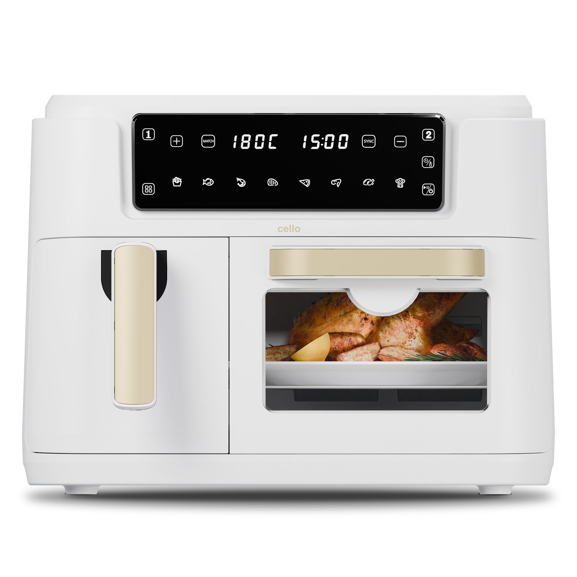 CLEARANCE 2 1 Double Airfryer Home Oven