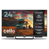 24 inch Voyager Smart Samsung Plus TV with built-in 5G Wi-Fi Router