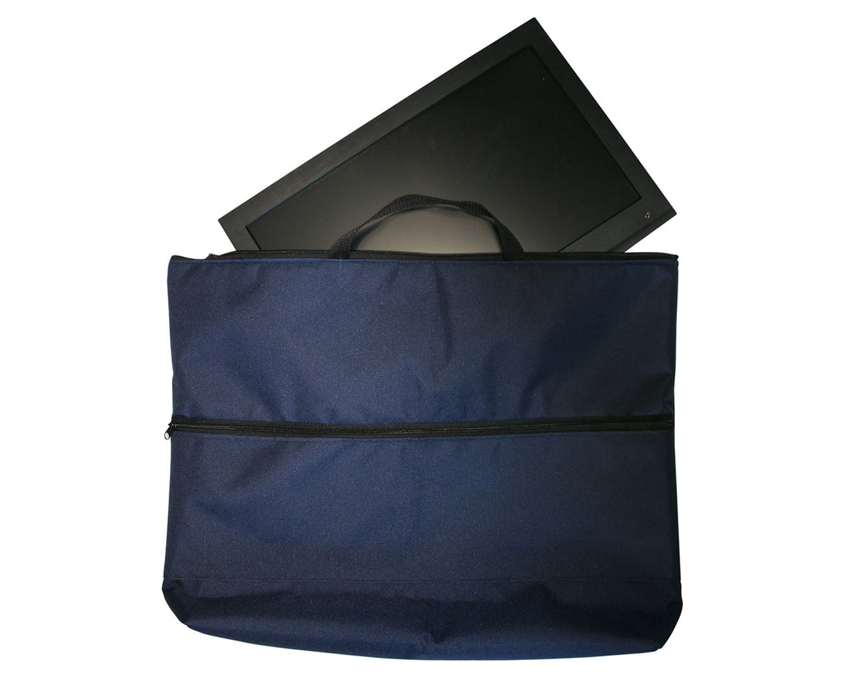 19" TV or Laptop Protective Travel Bag (Blue)