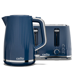 Breakfast Bundle - Textured Kettle + 4 Slice Toaster