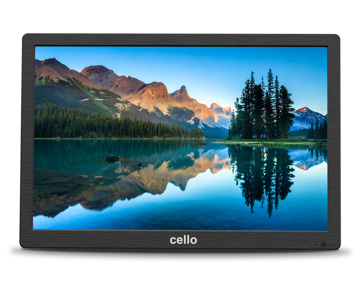 cello 14 inch portable tv black