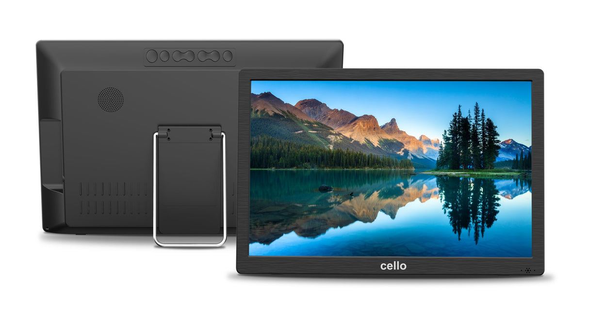 cello 14 inch portable tv black