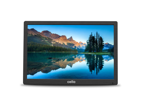 black cello 14 inch portable tv