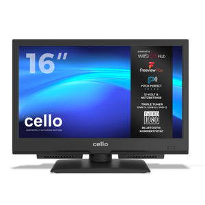 16″ Smart WebOS Full HD-Fernseher mit Freeview Play und Perfect Pitch Sound