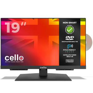 19” LED TV with built-in DVD Player & Perfect Pitch Sound