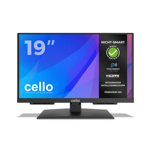 19-Zoll-LED-Digitalfernseher mit Perfect Pitch Sound und Satellitentuner