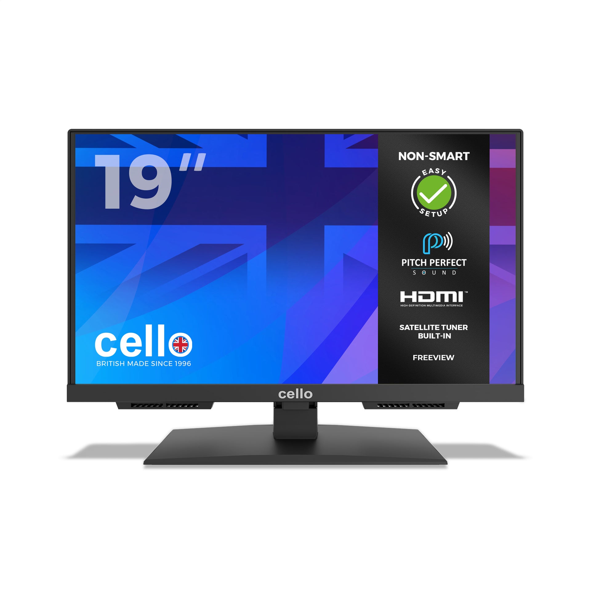 19” LED Digital TV Perfect Pitch Sound & Satellite Tuner
