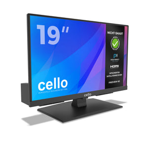 19-Zoll-LED-Digitalfernseher mit Perfect Pitch Sound und Satellitentuner