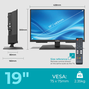 19 inch Smart Samsung Plus TV with Pitch Perfect Sound