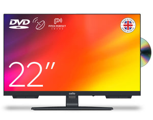 22” Full HD TV with built-in DVD Player & Perfect Pitch Sound