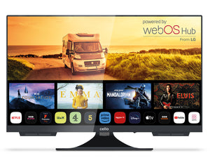 Téléviseur Full HD intelligent WebOS 12 volts de 22 pouces avec un son parfait