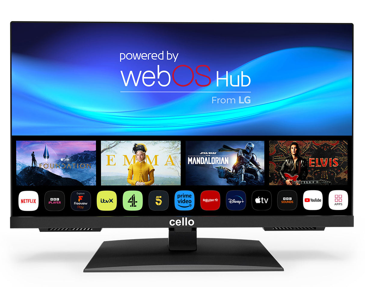 22″ Smart WebOS Full HD TV with Freeview Play & Perfect Pitch Sound