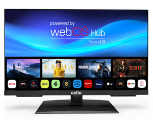 22″ Smart WebOS Full HD TV with Freeview Play & Perfect Pitch Sound